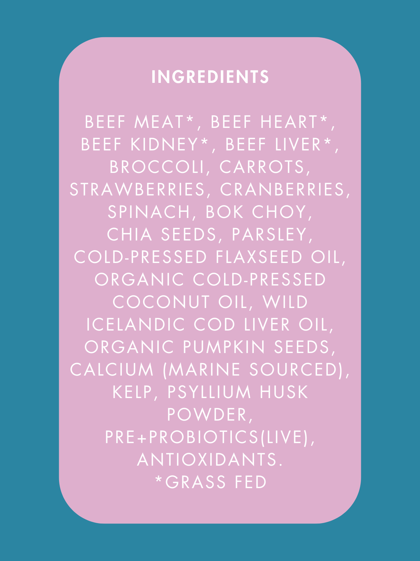 Grass Fed Beef 🐄