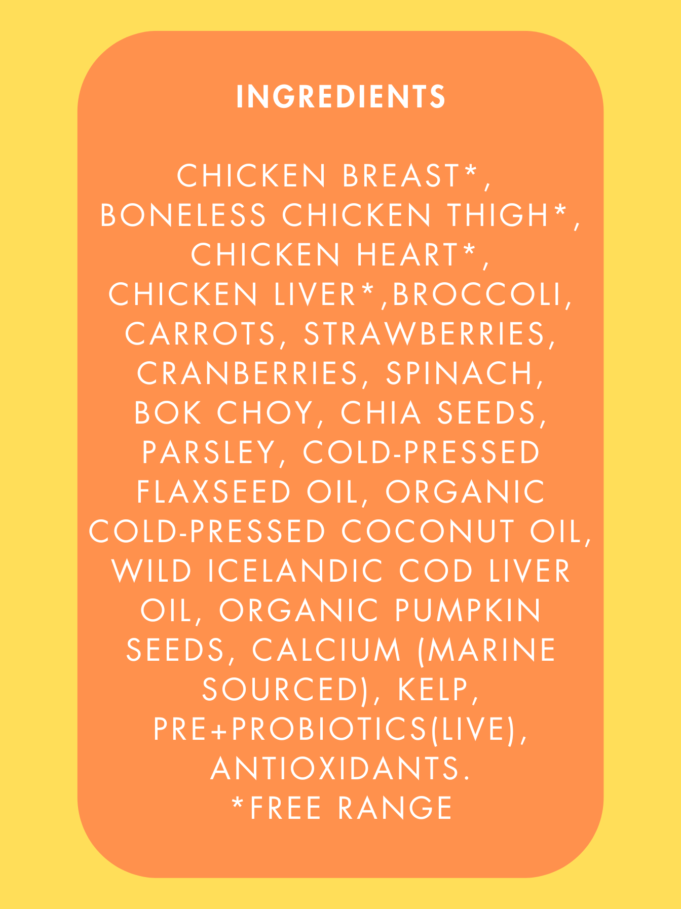 Free Range Chicken